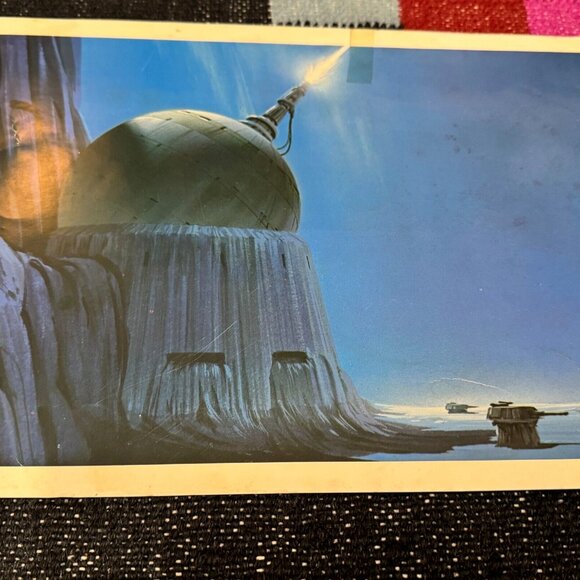 Star Wars Concept Poster Print #8, Ion Cannon, R. McQuarrie, circa 1980 - Picture 6 of 14